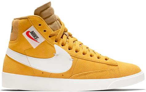 nike blazer mid rebel geel